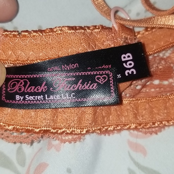 Black Fuchsia Other - Black Fuchsia Bra
